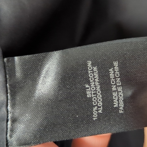 Tibi Satin Poplin Cold Shoulder Shift Dress Black 4 minimal preppy contemporary - Picture 9 of 11